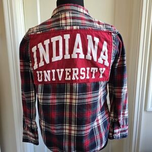 Ralph Lauren Red and Black Plaid Men's Shirt